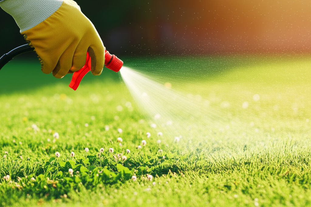 Professional weed control service